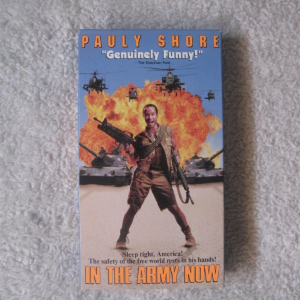 4/$15 In The Army Now VHS